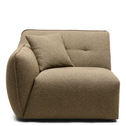 Rivièra Maison Hoekelement Lugano Arm Links Bouclé Classic Bruin
