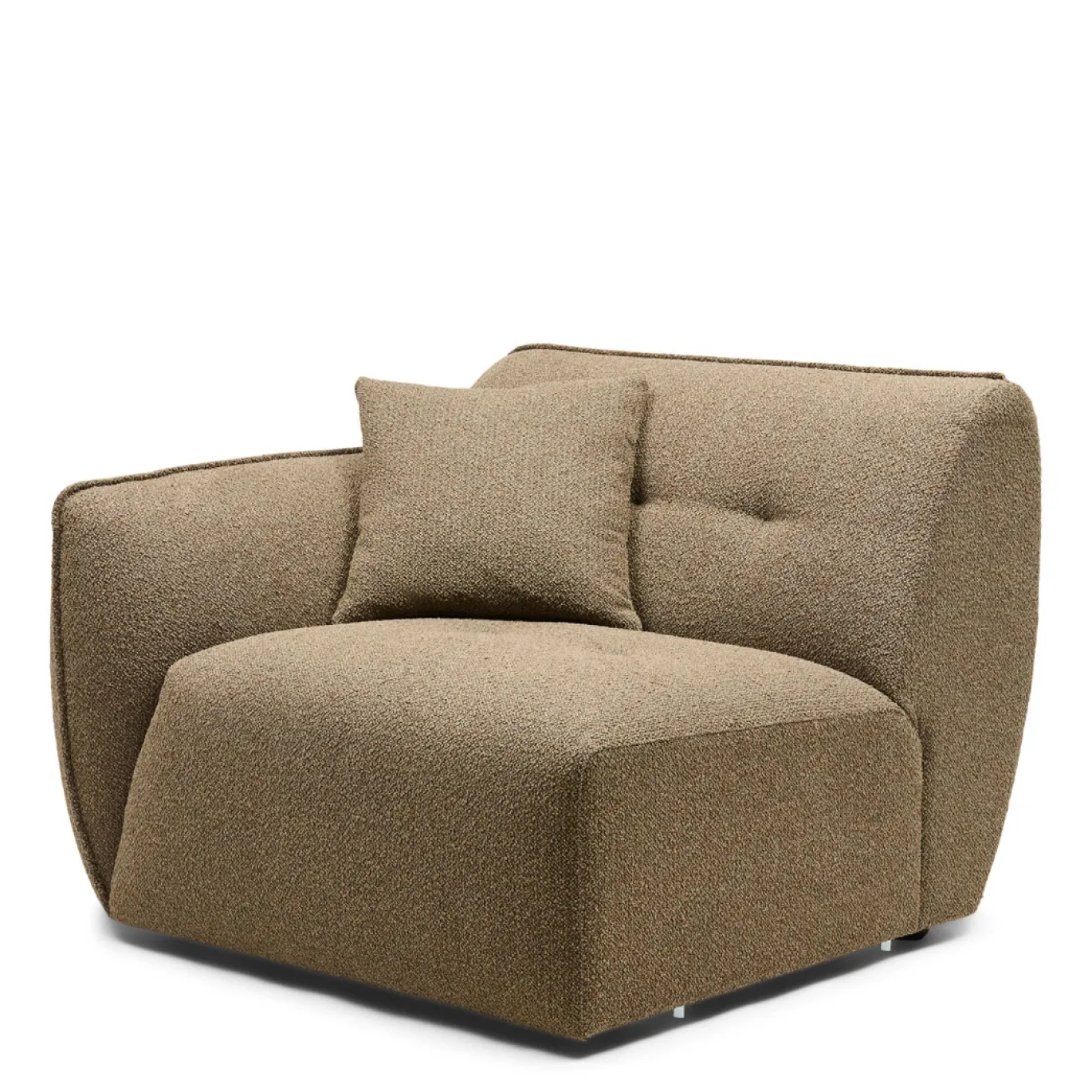 Rivièra Maison Hoekelement Lugano Arm Links Bouclé Classic Bruin