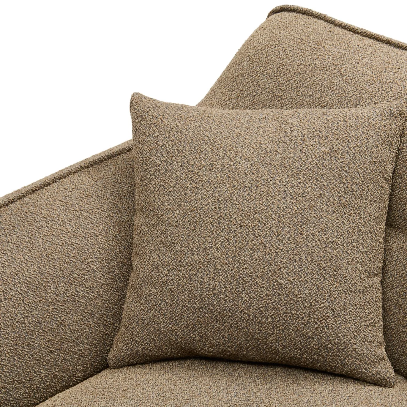 Rivièra Maison Hoekelement Lugano Arm Links Bouclé Classic Bruin