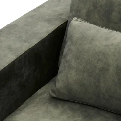 Rivièra Maison Hoekelement Stephen Arm Links Fluweel Groenblauw