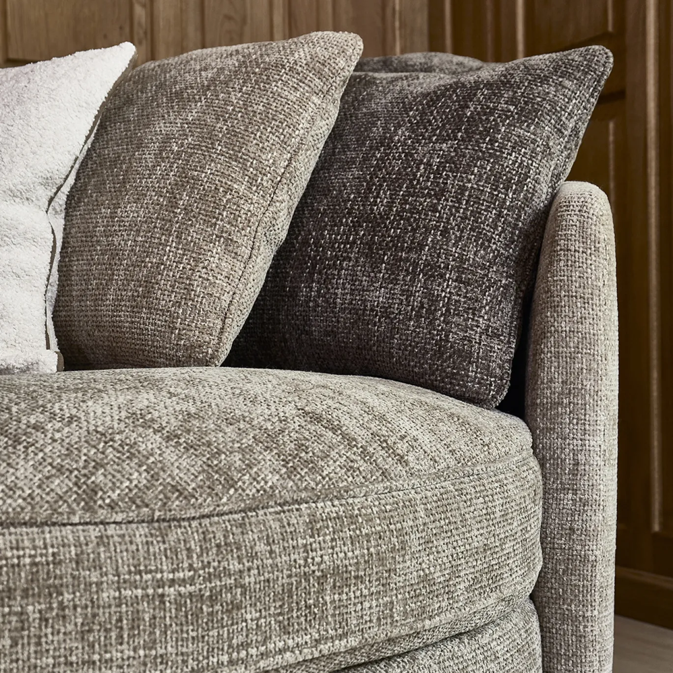 Rivièra Maison Kussen Carmin Daybed Set van 3 Greige