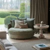 Rivièra Maison Kussen Carmin Daybed Set van 3 Esdoorn Groen