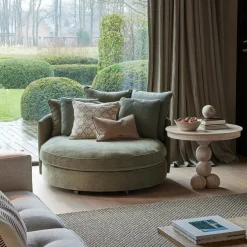 Rivièra Maison Kussen Carmin Daybed Set van 3 Esdoorn Groen