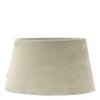 Rivièra Maison Lampenkap Velvet Ovaal Greige 45x26cm