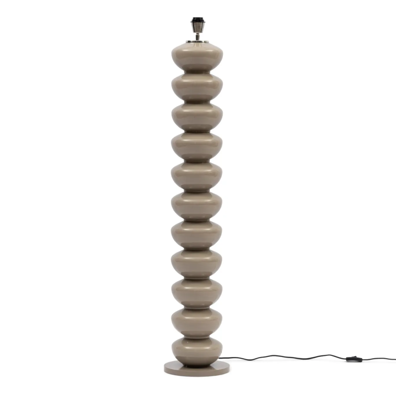Rivièra Maison Lampvoet Beaugrand flax XL Taupe