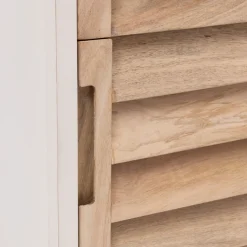 Rivièra Maison Nachtkastje Pacifica Naturel/Wit Rechts