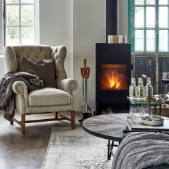 Rivièra Maison Oorfauteuil Franklin Park Linnen Naturel