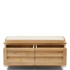 Rivièra Maison Opbergbank Pacifica Naturel/Wit 110cm