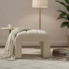 Rivièra Maison Poef Brera Bouclé Naturel Grijs