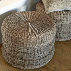 Rivièra Maison Poef Macaron Rotan