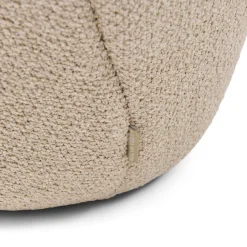 Rivièra Maison Poef Perruche Bouclé Naturel Grijs