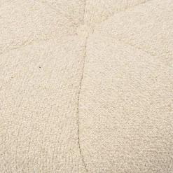Rivièra Maison Poef Perruche Bouclé Naturel Grijs