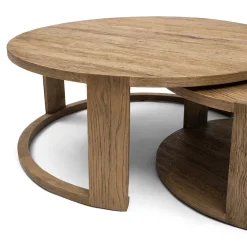 Rivièra Maison Salontafel Astoria Naturel Set van 2