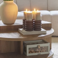 Rivièra Maison Salontafel Del Rey Eikenhout Ø90cm
