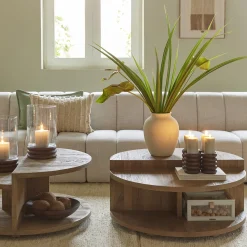 Rivièra Maison Salontafel Del Rey Eikenhout Ø90cm
