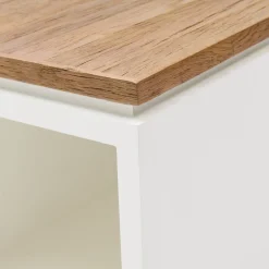 Rivièra Maison Salontafel Lake House Naturel/Wit 100cm