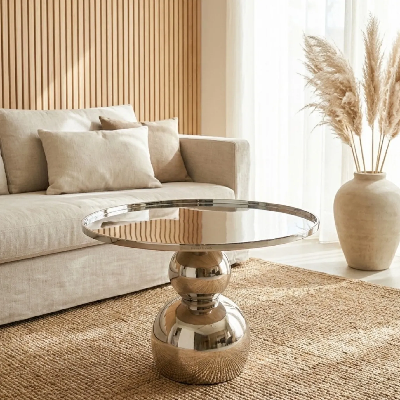 Rivièra Maison Salontafel Élysée Chrome
