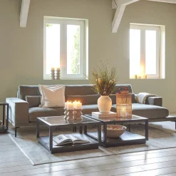 Rivièra Maison Salontafel Roger Zwart 80x80cm