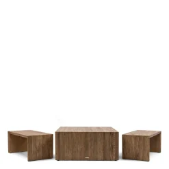 Rivièra Maison Salontafel Sant Mateu Eikenhout Set van 3