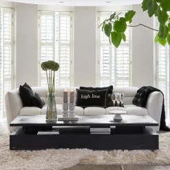 Rivièra Maison Salontafel 5th Avenue Zwart 200cm