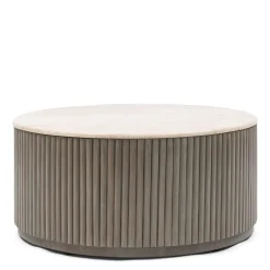 Rivièra Maison Salontafel Villanova Travertin Ø80cm