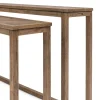 Rivièra Maison Sidetable Harbour Island Eikenhout Set van 2