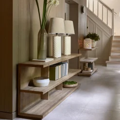Rivièra Maison Sidetable Vermont Eikenhout 180cm