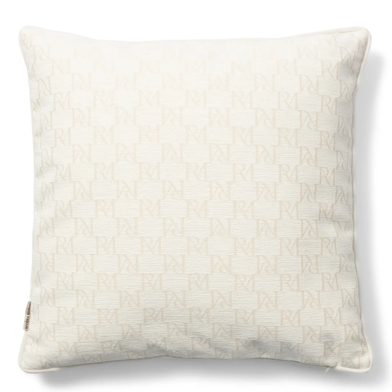 Rivièra Maison Sierkussen Abilly Monogram 50x50cm