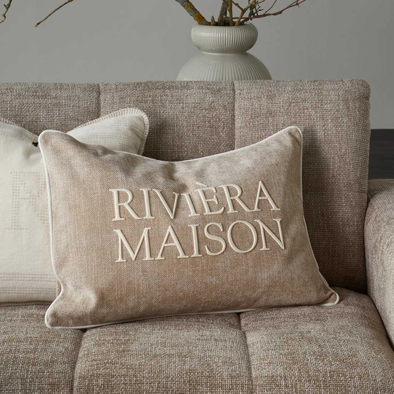 Rivièra Maison Sierkussen Evora 65x45cm