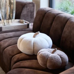 Rivièra Maison Sierkussen Pumpkin Faux Fur L