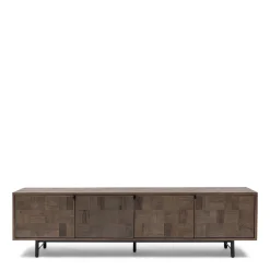 Rivièra Maison Tv-Meubel Mac Arthur Park Walnoot 200cm