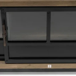 Rivièra Maison Tv-Meubel The Hoxton Bruin/Zwart 190cm