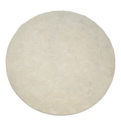 Rivièra Maison Vloerkleed Delfina Rond Crème Ø200cm