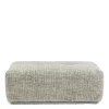 Rivièra Maison Voetenbank The Mark II 114cm Tweed Lichtgroen