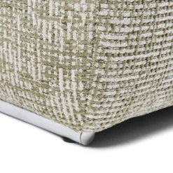 Rivièra Maison Voetenbank The Mark II 114cm Tweed Lichtgroen
