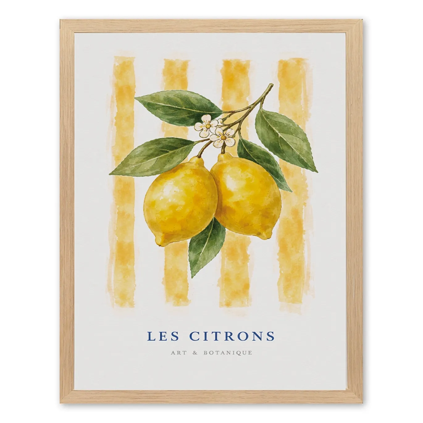 Rivièra Maison Wanddecoratie Les Citrons 60x80cm