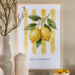 Rivièra Maison Wanddecoratie Les Citrons 80x120cm