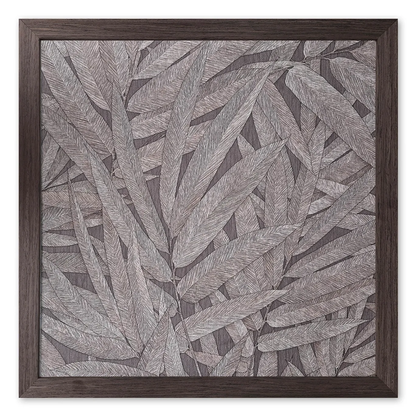 Rivièra Maison Wanddecoratie Structured Leaves 50x50cm