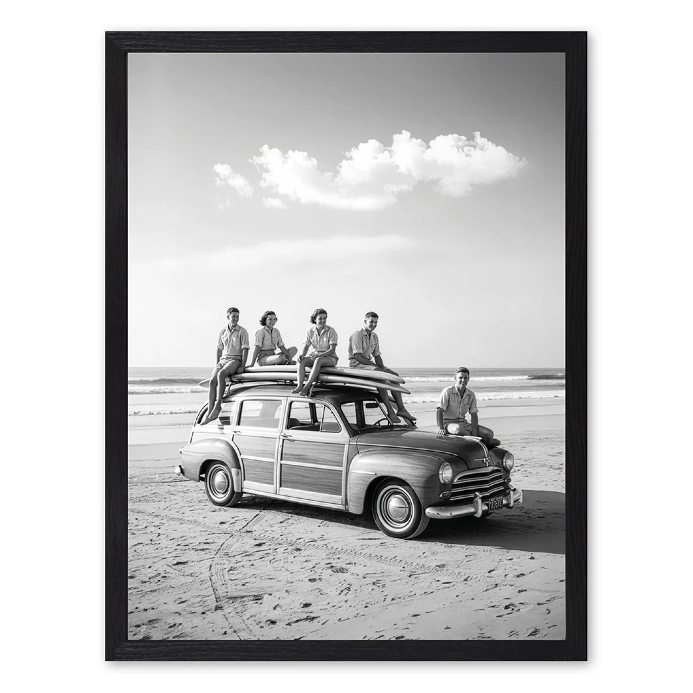 Rivièra Maison Wanddecoratie Coastal Ride 80x120cm