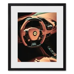 Rivièra Maison Wanddecoratie Red Ferrari 50x60cm