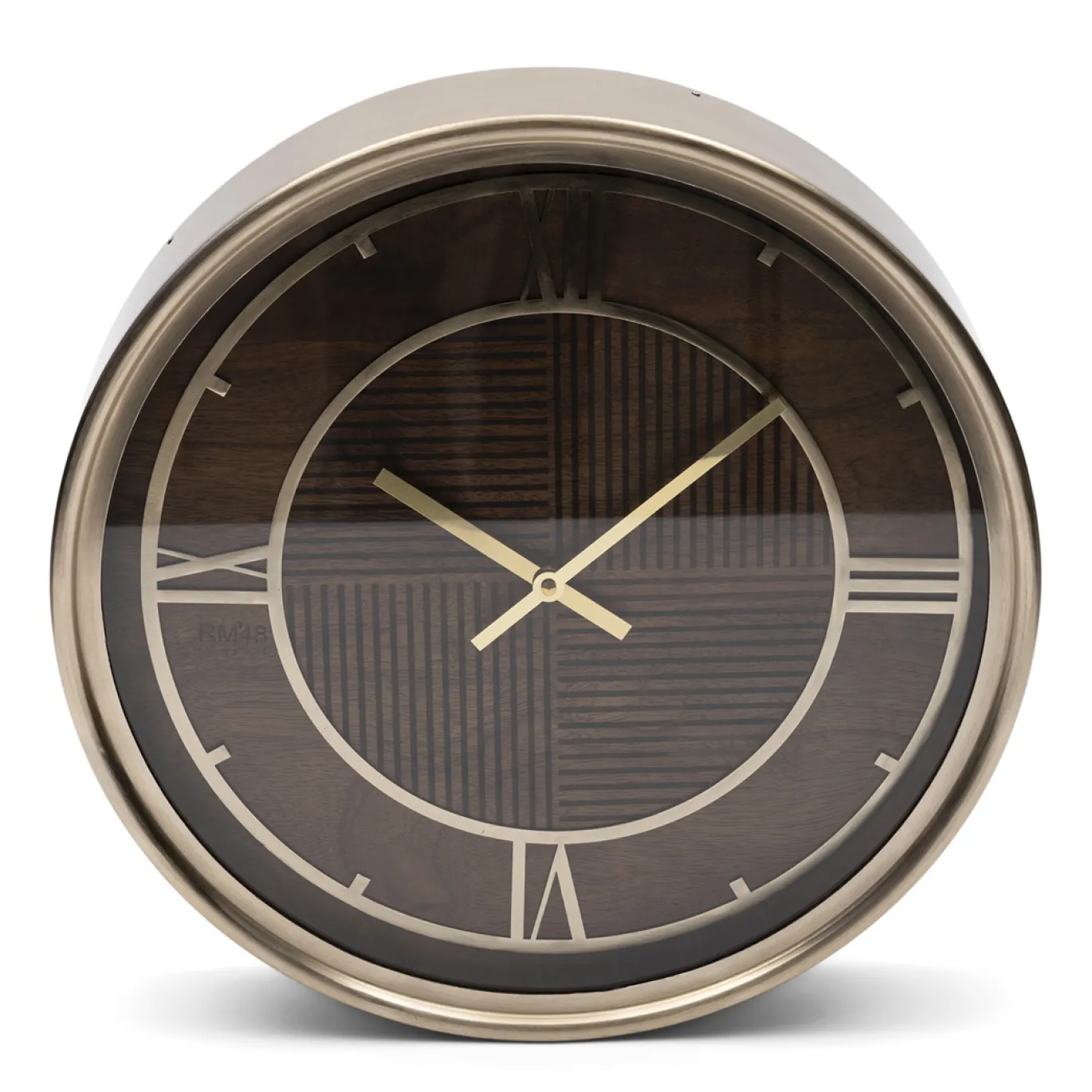 Rivièra Maison Wandklok Sebastiaan Zwart/Goud