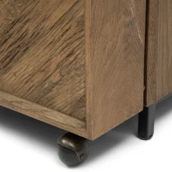 Rivièra Maison Wijnkast Portella Eikenhout