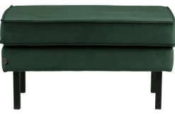 Rodeo Hocker op poten Velvet Green Forest