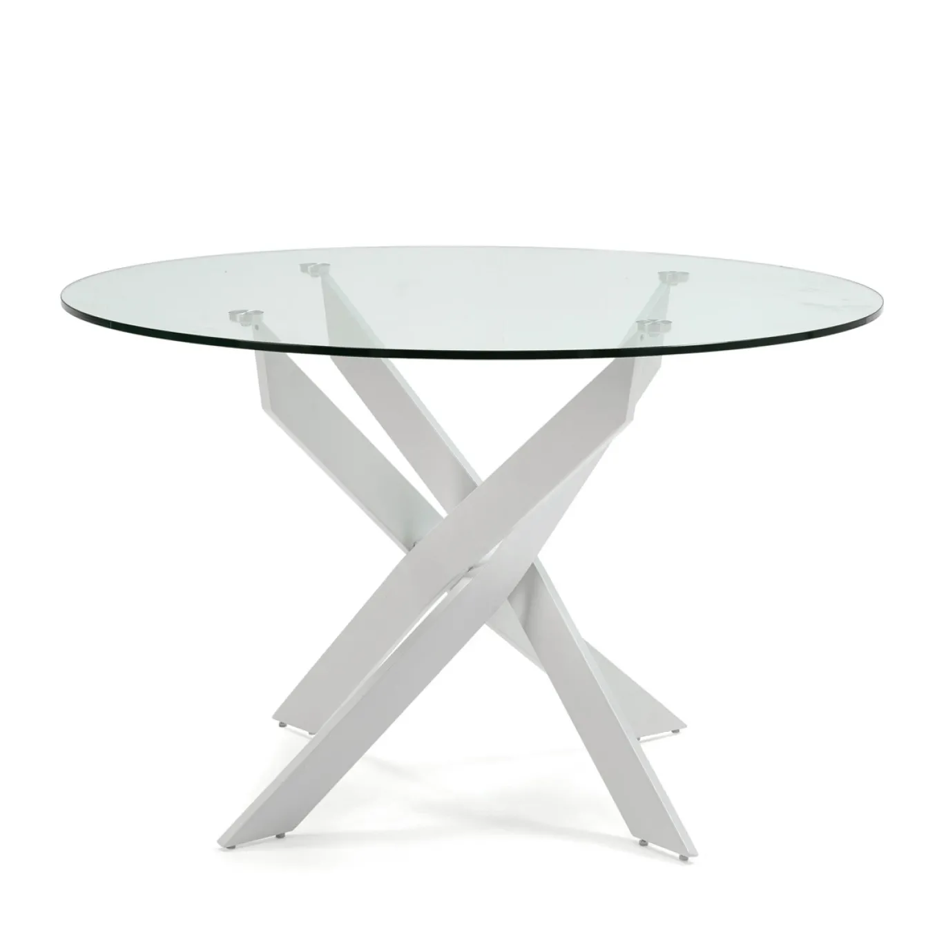 Ronde Tafel Ruth 120cm Wit - Giga Meubel