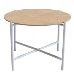 Salontafel Abano Travertin Rond Set van 2 - Giga Meubel