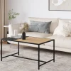 Salontafel Altino Salontafel Wild Eiken Melamine 60x100cm - Giga Living