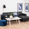 Salontafel Annie Eikenfineer Wit 130cm - Giga Living