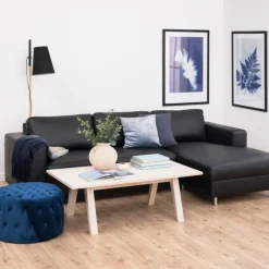 Salontafel Annie Eikenfineer Wit 130cm - Giga Living