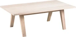 Salontafel Annie Eikenfineer Wit 130cm - Giga Living