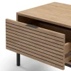 Salontafel Ariel 2L Naturel met Metaal - Giga Meubel